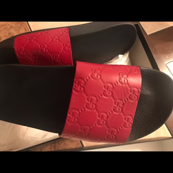 red gg supreme pool slides